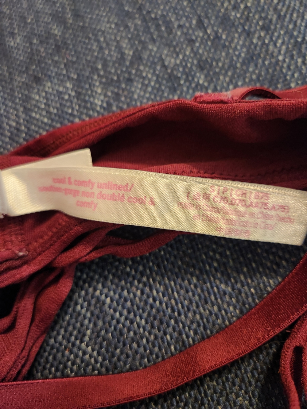 PINK  cool & comfy Unlined soutien-gorge sports bra S - Picture 12 of 12
